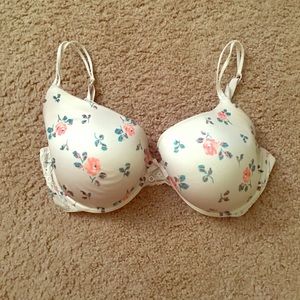 aerie floral bra